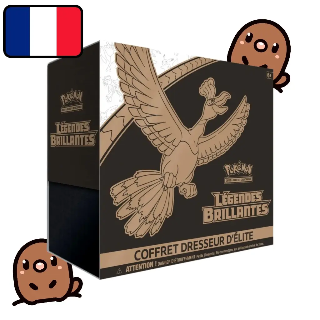 Coffret dresseur d'élite ETB Pokémon - Légendes Brillantes [SL3.5]