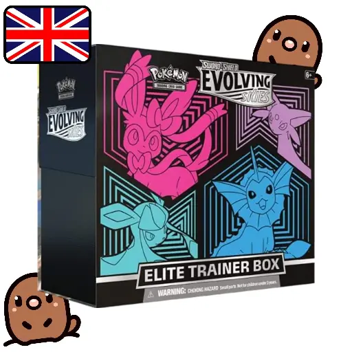 [PKMN-US-SWSH07-ETB] Pokémon Elite Trainer Box ETB - Evolving Skies [SWSH7]