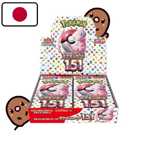 [PKMN-JP-SV2A-DIS20] Pokémon Booster Box - 151 [SV2a] - japanese