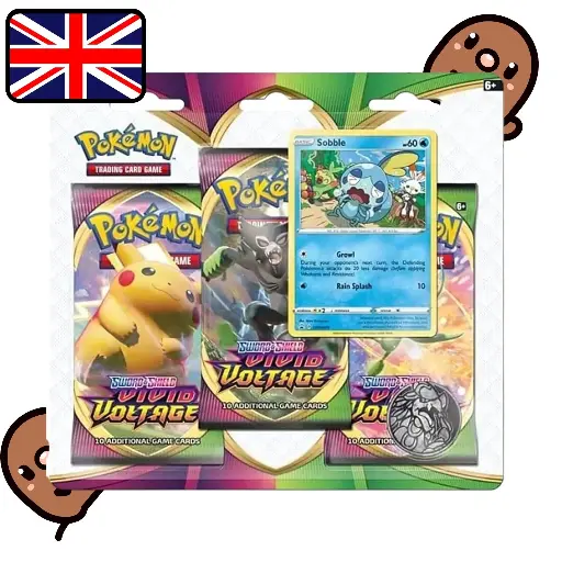 Pokémon 3-pack Blister - Vivid Voltage [SWSH4]