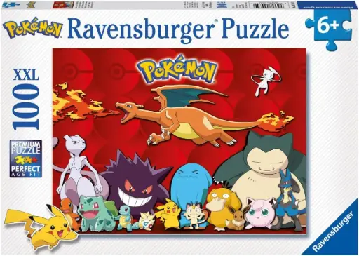 Ravensburger - Pokemon XXL 100pc Puzzle - Mes Pokémon préférés