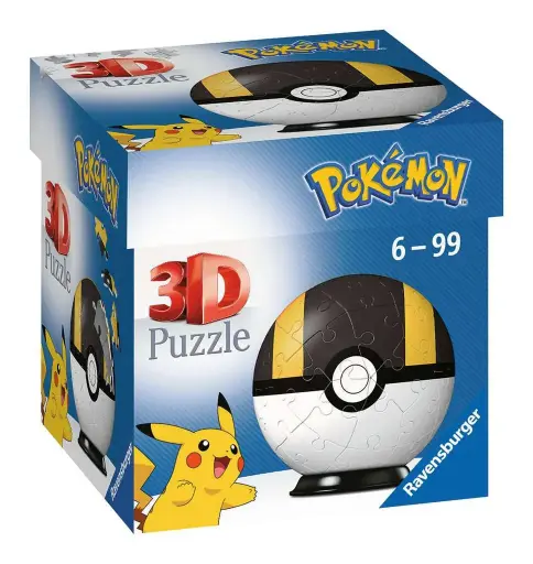 [4005556112661] Ravensburger Pokemon Ultra Ball 3D Jigsaw Puzzle - 54 Pieces
